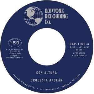 Orquesta Akokan - Con Altura / Tkn  7-INCH SINGLE
